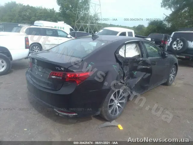 2016 Acura TLX, VIN 19UUB1F53HA006354, nr rej. СВ5373ЕВ — zdjęcie 4 (iaai)