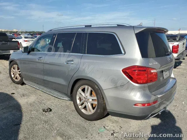 2014 Mercedes-Benz GL-Class, VIN 4JGDF2EE8EA415094, plate СЕ8030ЕХ — photo 2 (copart)