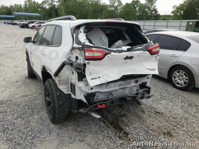2016 Jeep Cherokee, VIN 1C4PJMBS1HW583074, nr rej. АТ5240НЕ — zdjęcie 3 (copart)