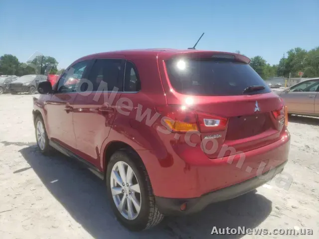 2014 Mitsubishi Outlander, VIN 4A4AR4AU8FE010573, plate АІ6132РМ — photo 3 (copart)