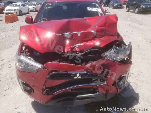 2014 Mitsubishi Outlander, VIN 4A4AR4AU8FE010573, plate АІ6132РМ — photo 7 (copart)