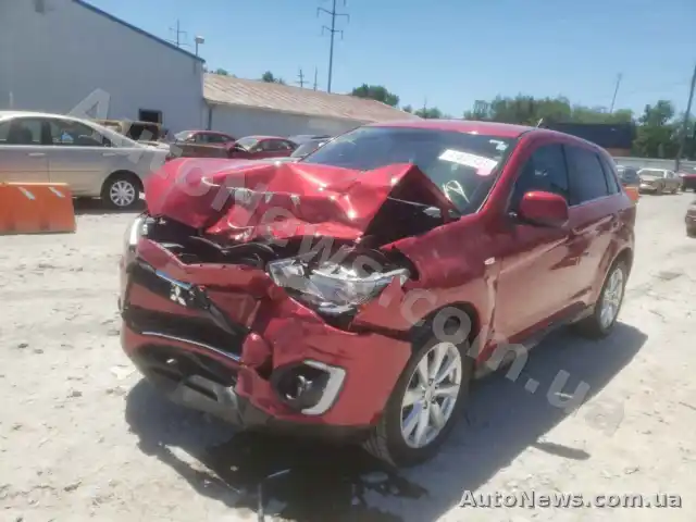 2014 Mitsubishi Outlander, VIN 4A4AR4AU8FE010573, nr rej. АІ6132РМ — zdjęcie 2 (copart)