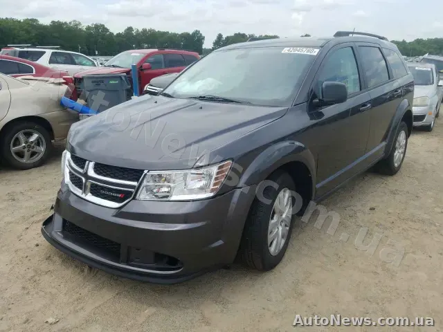 2018 Dodge Journey, VIN 3C4PDCAB5JT385337, plate АН0755ОО — photo 2 (copart)