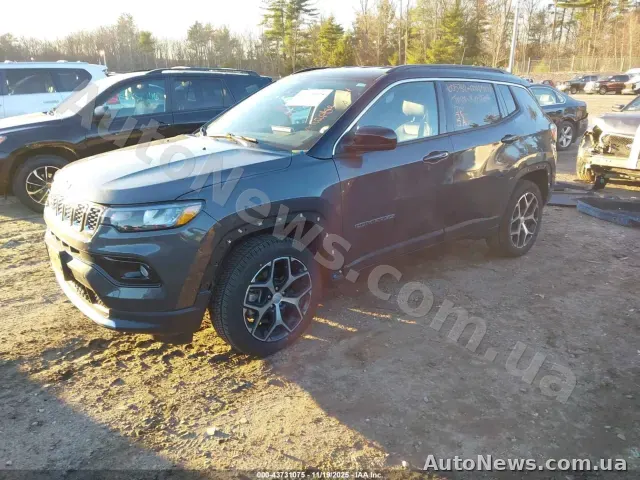 2024 Jeep Compass, VIN 3C4NJDCN3RT164831 — photo 2 (iaai)