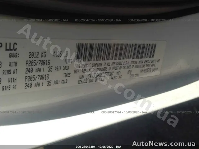 2014 Jeep Compass — фото 9 (iaai)