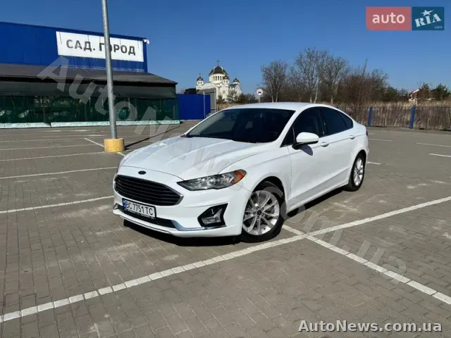 2019 Ford Fusion Hybrid, VIN 3FA6P0LU0LR149376, plate ВС7751ТС — photo 1 (autoria)