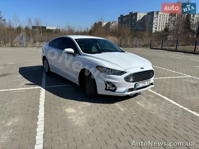 2019 Ford Fusion Hybrid, VIN 3FA6P0LU0LR149376, plate ВС7751ТС — photo 2 (autoria)