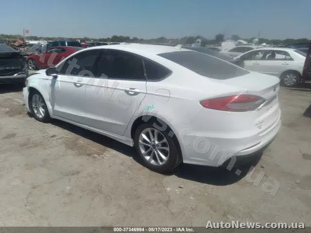 2019 Ford Fusion Hybrid, VIN 3FA6P0LU0LR149376, plate ВС7751ТС — photo 3 (iaai)
