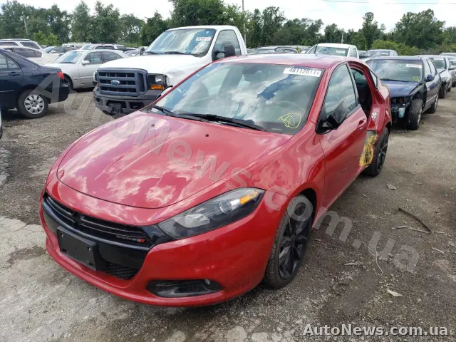 2016 Dodge Dart — фото 2 (copart)
