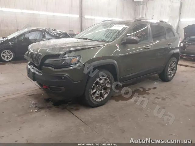 2019 Jeep Cherokee, VIN 1C4PJMBX1LD563925, nr rej. СА2272СТ — zdjęcie 2 (iaai)