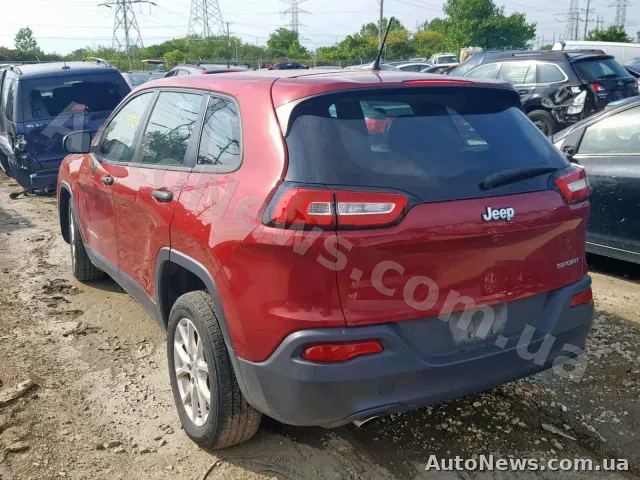 2015 Jeep Cherokee S — photo 3 (copart)