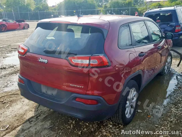 2015 Jeep Cherokee S — photo 4 (copart)