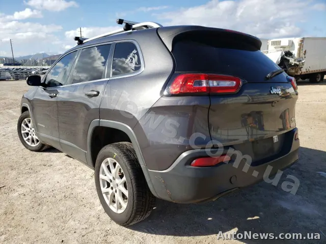2015 Jeep Cherokee, VIN 1C4PJLCB6FW790694, plate ВА1475НА — photo 3 (copart)