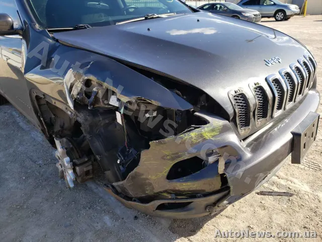 2015 Jeep Cherokee, VIN 1C4PJLCB6FW790694, plate ВА1475НА — photo 9 (copart)