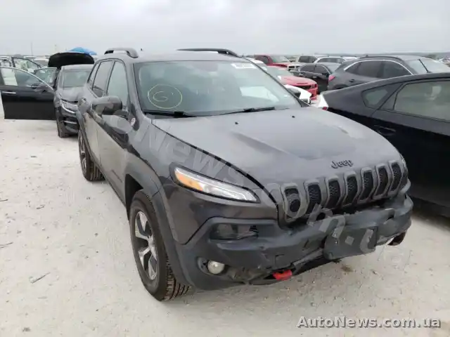 2014 Jeep Cherokee, VIN 1C4PJMBS1FW638295, plate АО8698ІЕ — photo 1 (copart)