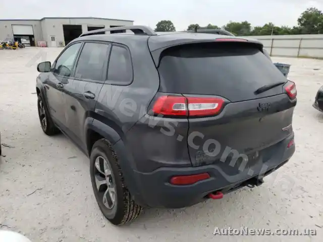 2014 Jeep Cherokee, VIN 1C4PJMBS1FW638295, plate АО8698ІЕ — photo 3 (copart)