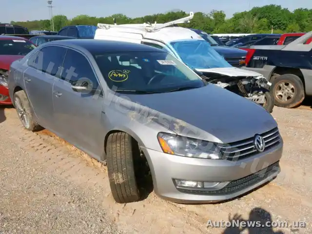 2014 Volkswagen Passat, VIN 1VWBS7A37EC097107, plate ВН6774ТР — photo 1 (copart)