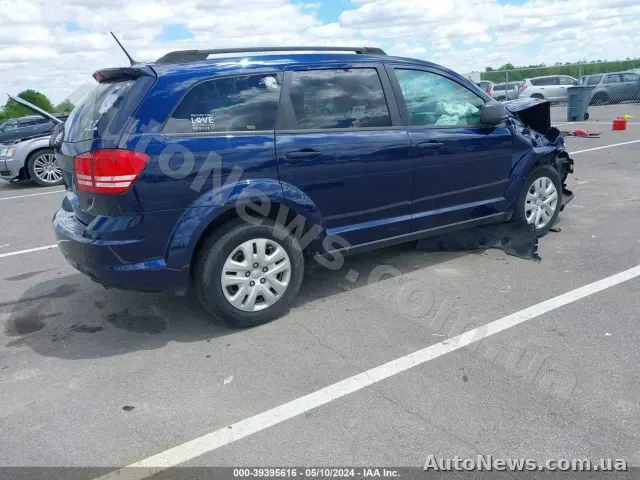 2018 Dodge Journey, VIN 3C4PDCABXJT384393, plate АІ0500ЕК — photo 20 (iaai)
