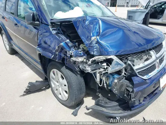 2018 Dodge Journey, VIN 3C4PDCABXJT384393, plate АІ0500ЕК — photo 6 (iaai)