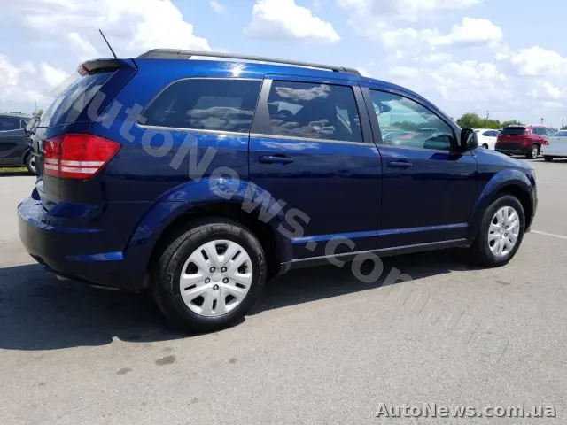 2018 Dodge Journey, VIN 3C4PDCABXJT384393, plate АІ0500ЕК — photo 2 (manheim)
