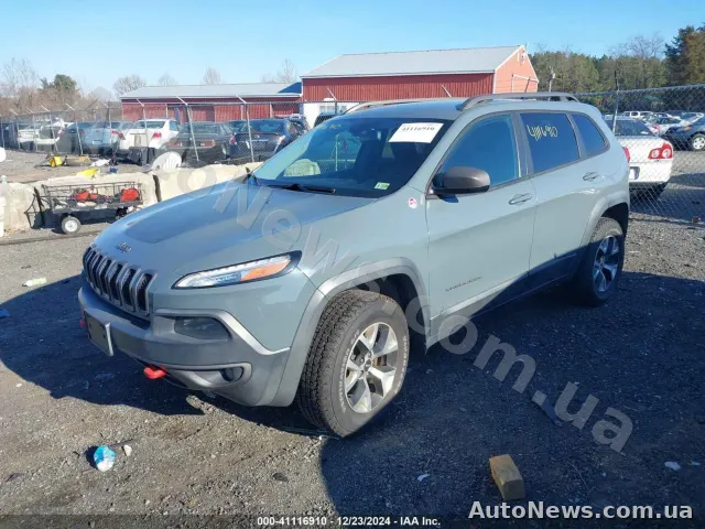 2014 Jeep Cherokee, VIN 1C4PJMBB8EW280868, nr rej. ВС0533ТМ — zdjęcie 2 (iaai)