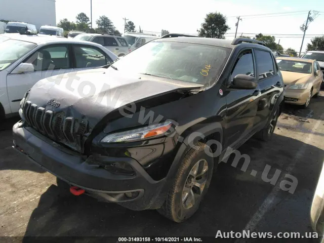 2015 Jeep Cherokee, VIN 1C4PJMBS3FW675901, nr rej. ВС1903ОО — zdjęcie 2 (iaai)
