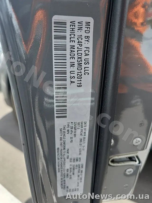 2021 Jeep Cherokee — photo 15 (manheim)