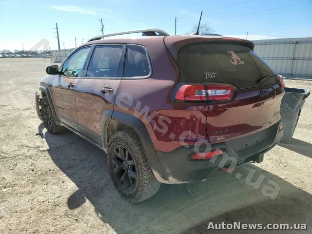 2017 Jeep Cherokee, VIN 1C4PJMBX3JD602849, госномер КА9968ВІ — фото 3 (copart)