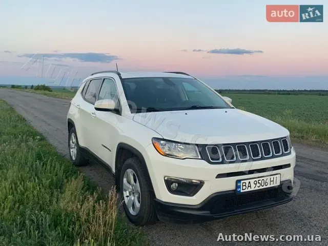 2020 Jeep Compass, VIN 3C4NJCBB7MT510051, nr rej. ВА9506НІ — zdjęcie 1 (autoria)