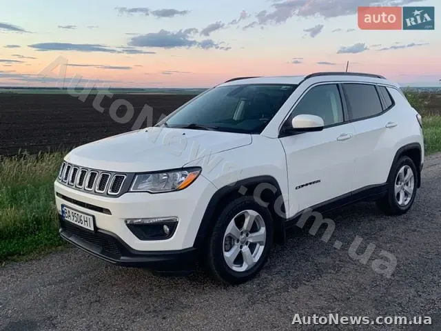 2020 Jeep Compass, VIN 3C4NJCBB7MT510051, nr rej. ВА9506НІ — zdjęcie 2 (autoria)