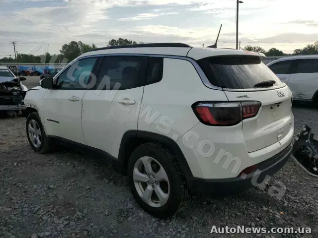 2020 Jeep Compass, VIN 3C4NJCBB7MT510051, nr rej. ВА9506НІ — zdjęcie 2 (copart)