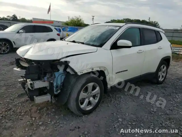 2020 Jeep Compass, VIN 3C4NJCBB7MT510051, plate ВА9506НІ — photo 1 (copart)