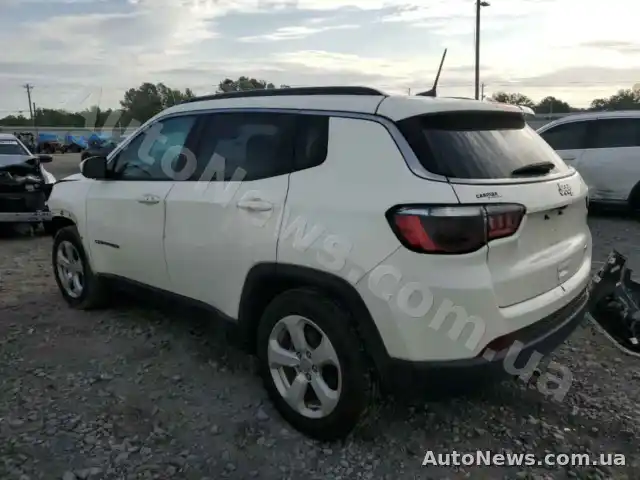 2020 Jeep Compass, VIN 3C4NJCBB7MT510051, plate ВА9506НІ — photo 2 (copart)