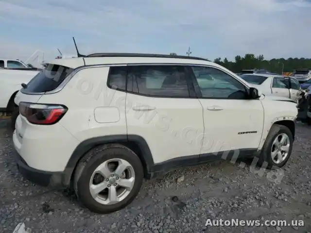 2020 Jeep Compass, VIN 3C4NJCBB7MT510051, plate ВА9506НІ — photo 3 (copart)