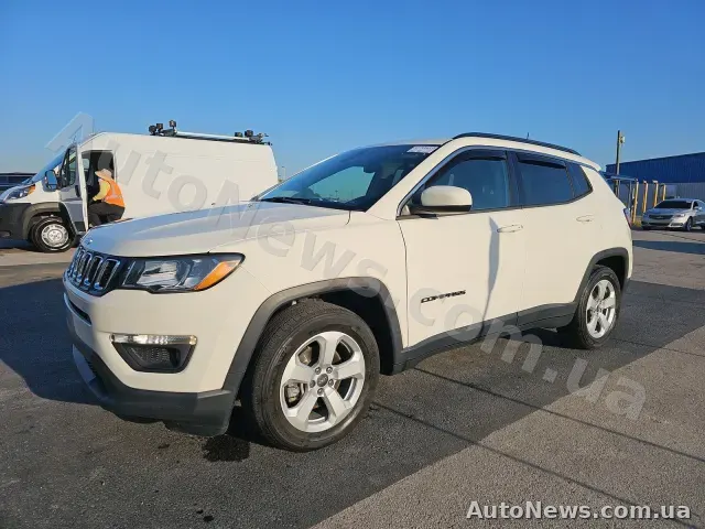 2020 Jeep Compass, VIN 3C4NJCBB7MT510051, nr rej. ВА9506НІ — zdjęcie 1 (manheim)