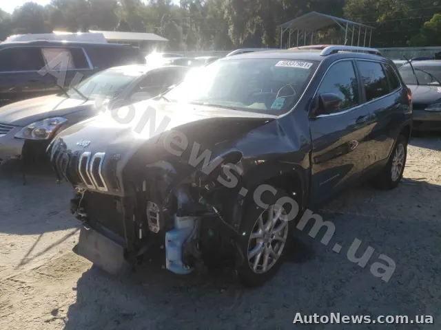 2015 Jeep Cherokee, VIN 1C4PJLCB8FW663073, nr rej. ВС6880РН — zdjęcie 2 (copart)