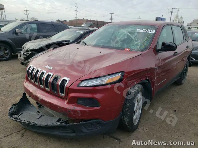 2017 Jeep Cherokee — zdjęcie 2 (copart)