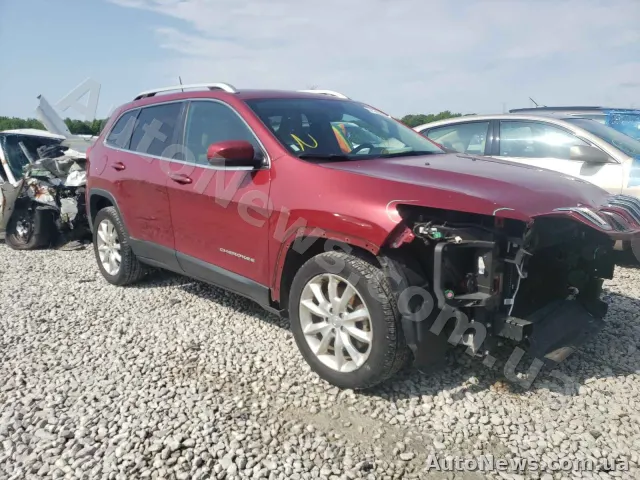 2016 Jeep Cherokee, VIN 1C4PJLDB2HW533985, госномер ВС9587ОВ — фото 1 (copart)