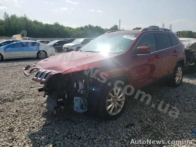 2016 Jeep Cherokee, VIN 1C4PJLDB2HW533985, госномер ВС9587ОВ — фото 2 (copart)