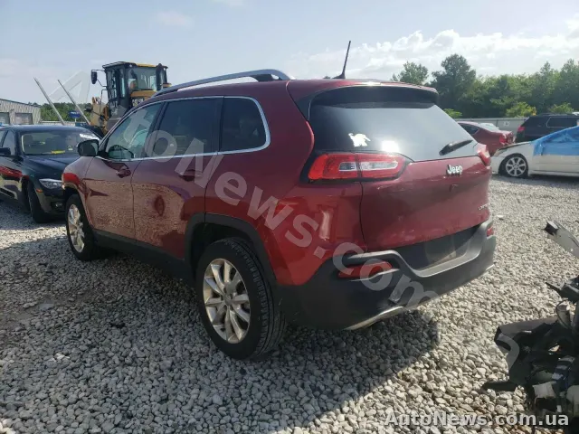 2016 Jeep Cherokee, VIN 1C4PJLDB2HW533985, госномер ВС9587ОВ — фото 3 (copart)
