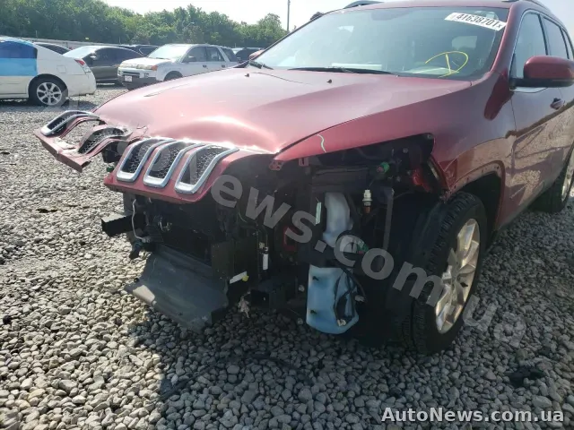 2016 Jeep Cherokee, VIN 1C4PJLDB2HW533985, госномер ВС9587ОВ — фото 9 (copart)