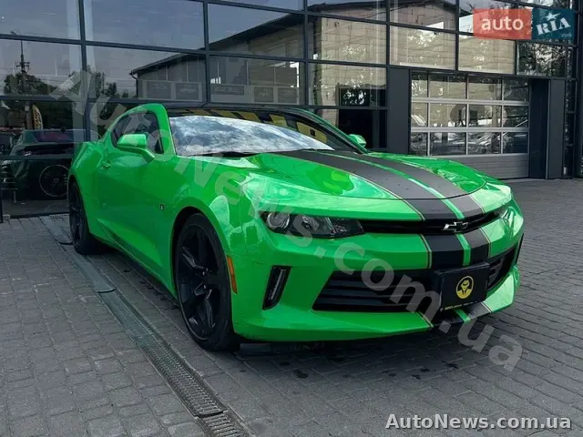2017 Chevrolet Camaro, VIN 1G1FB1RX2H0202627, держномер АТ3249ЕА — фото 1 (autoria)