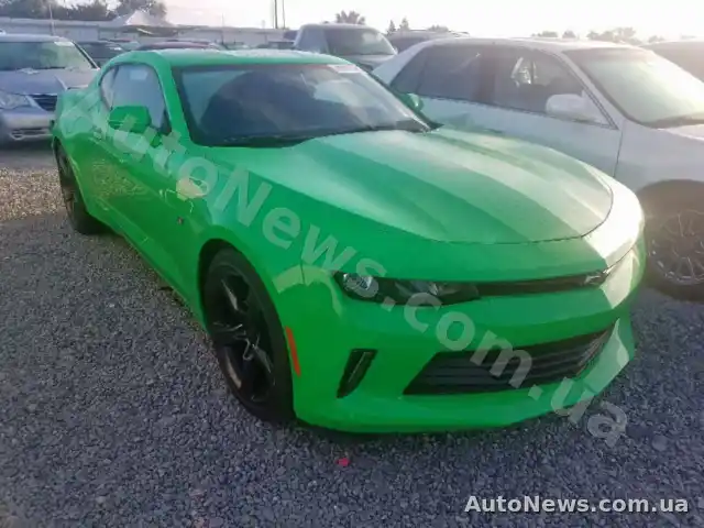 2017 Chevrolet Camaro, VIN 1G1FB1RX2H0202627, plate АТ3249ЕА — photo 1 (copart)
