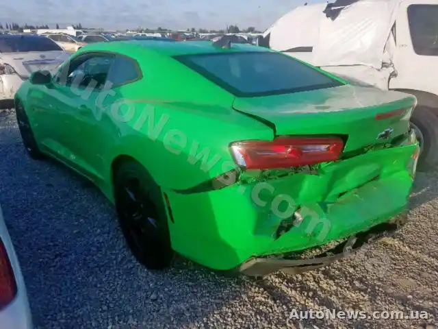 2017 Chevrolet Camaro, VIN 1G1FB1RX2H0202627, plate АТ3249ЕА — photo 3 (copart)
