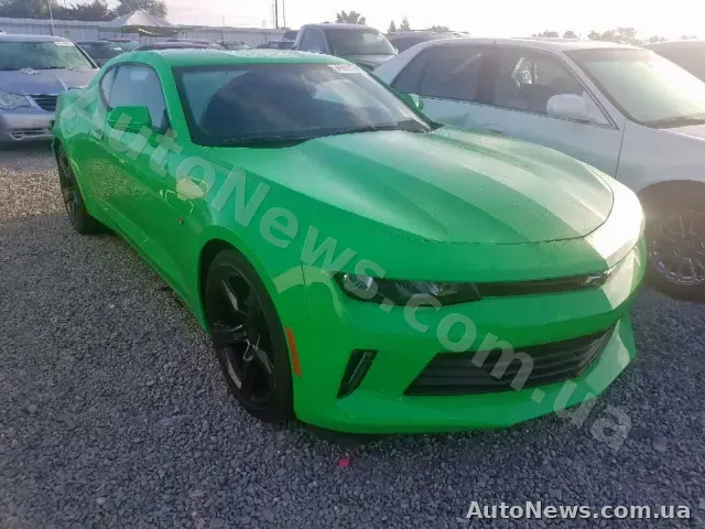 2017 Chevrolet Camaro, VIN 1G1FB1RX2H0202627, держномер АТ3249ЕА — фото 1 (copart)