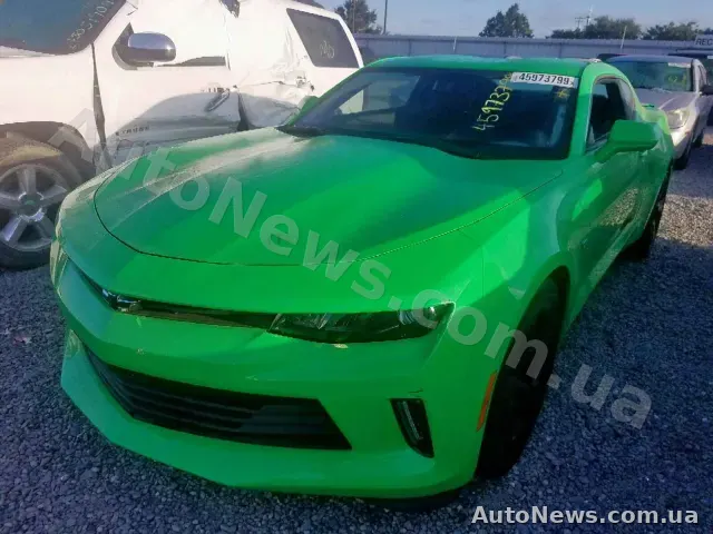 2017 Chevrolet Camaro, VIN 1G1FB1RX2H0202627, держномер АТ3249ЕА — фото 2 (copart)