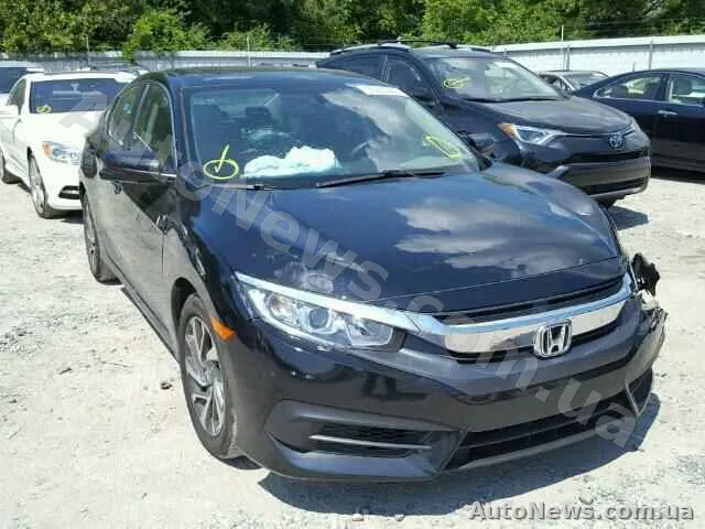 2016 Honda Civic — фото 1 (copart)