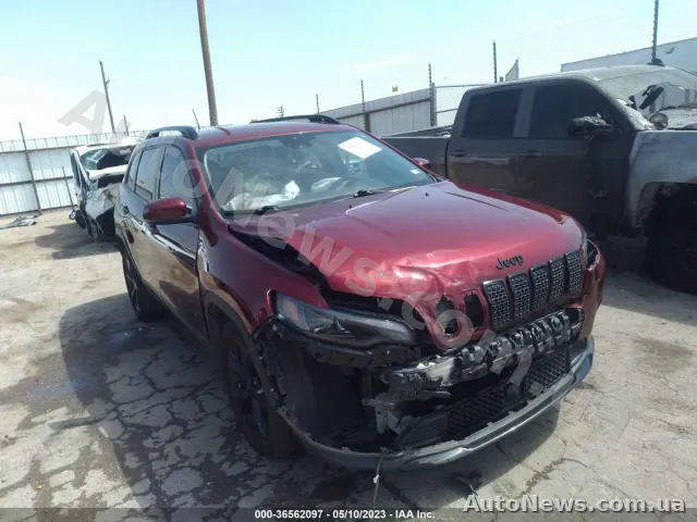 2020 Jeep Cherokee, VIN 1C4PJLLB6MD113296, госномер КА7244ММ — фото 1 (iaai)