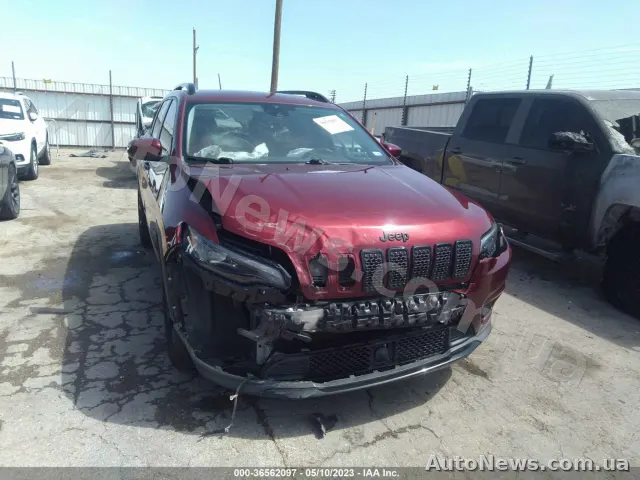 2020 Jeep Cherokee, VIN 1C4PJLLB6MD113296, госномер КА7244ММ — фото 6 (iaai)