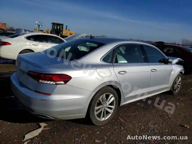2020 Volkswagen Passat, VIN 1VWSA7A3XLC023826 — zdjęcie 3 (copart)